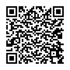 QR kód a telefonszámhoz +12028658686