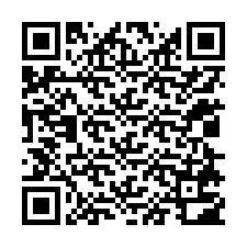 QR Code สำหรับหมายเลขโทรศัพท์ +12028702850