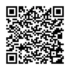 Código QR para número de telefone +12028702854