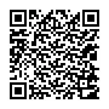 QR-код для номера телефона +12028702855