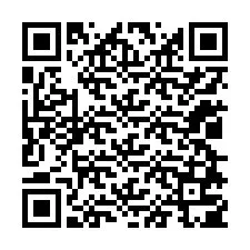 QR Code pour le numéro de téléphone +12028705075