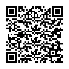 QR Code สำหรับหมายเลขโทรศัพท์ +12028705082