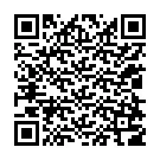 Código QR para número de teléfono +12028706244