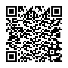 QR код за телефонен номер +12028707038