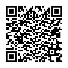 Código QR para número de teléfono +12028708017