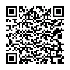 Código QR para número de teléfono +12028708021