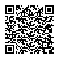 QR Code สำหรับหมายเลขโทรศัพท์ +12028708282