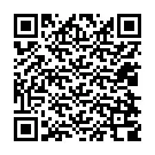 Codice QR per il numero di telefono +12028708287