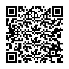 QR код за телефонен номер +12028708734