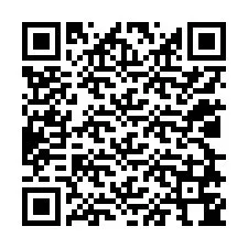 QR-code voor telefoonnummer +12028744028