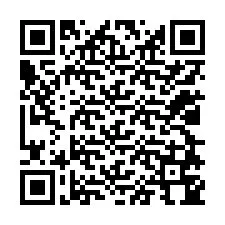 QR-код для номера телефона +12028744029