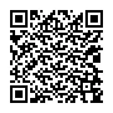 Codice QR per il numero di telefono +12028744030