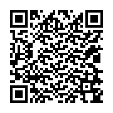 QR-код для номера телефона +12028744031