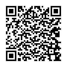 QR-koodi puhelinnumerolle +12028744032