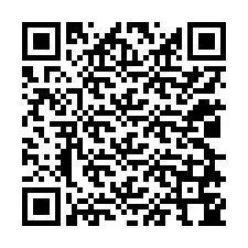 QR kód a telefonszámhoz +12028744034