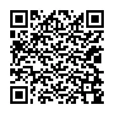 QR Code สำหรับหมายเลขโทรศัพท์ +12028744035