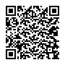 QR-koodi puhelinnumerolle +12028744037