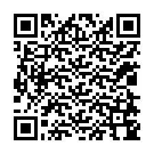 QR код за телефонен номер +12028744041