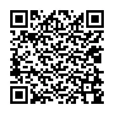 Código QR para número de teléfono +12028744042