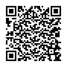 QR-koodi puhelinnumerolle +12028744044