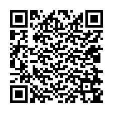 QR код за телефонен номер +12028745486