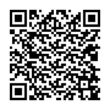 QR-Code für Telefonnummer +12028745492