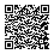 QR-код для номера телефона +12028749891