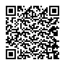 QR-код для номера телефона +12028749892