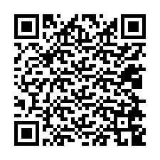 QR-koodi puhelinnumerolle +12028749893