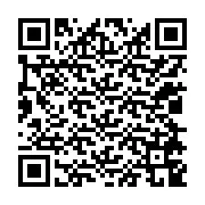 QR-Code für Telefonnummer +12028749894