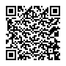 QR kód a telefonszámhoz +12028749901