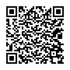 QR код за телефонен номер +12028778335