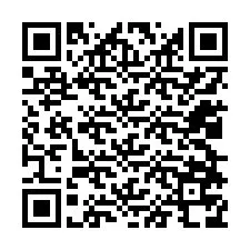 QR код за телефонен номер +12028778337