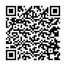 QR код за телефонен номер +12028778342