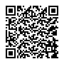 QR-code voor telefoonnummer +12028986508