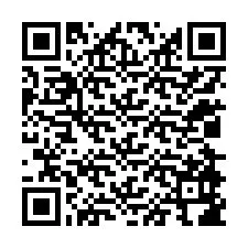 Código QR para número de teléfono +12028986984