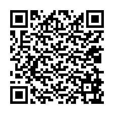 QR-code voor telefoonnummer +12029867586