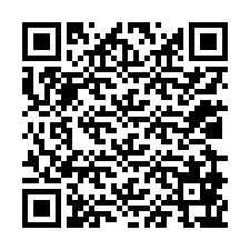 QR-code voor telefoonnummer +12029867589