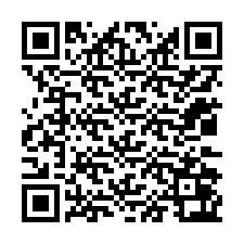 QR код за телефонен номер +12032063145