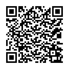 QR-koodi puhelinnumerolle +12032063541