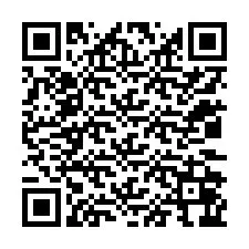 電話番号のQRコード +12032066084