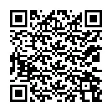 QR-koodi puhelinnumerolle +12032068711