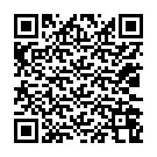 QR код за телефонен номер +12032068839