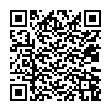 QR-koodi puhelinnumerolle +12032069203