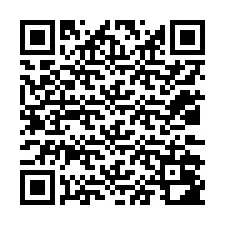 QR-Code für Telefonnummer +12032082849