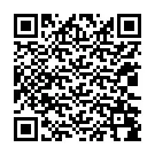 Código QR para número de teléfono +12032084570