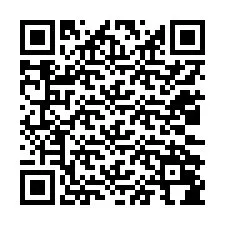 Código QR para número de telefone +12032084636