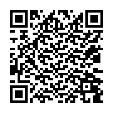 QR код за телефонен номер +12032089319