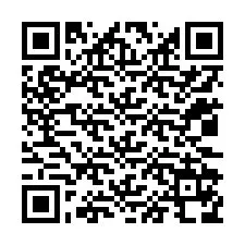 QR-koodi puhelinnumerolle +12032178490