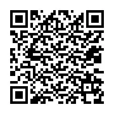 Código QR para número de teléfono +12032178507